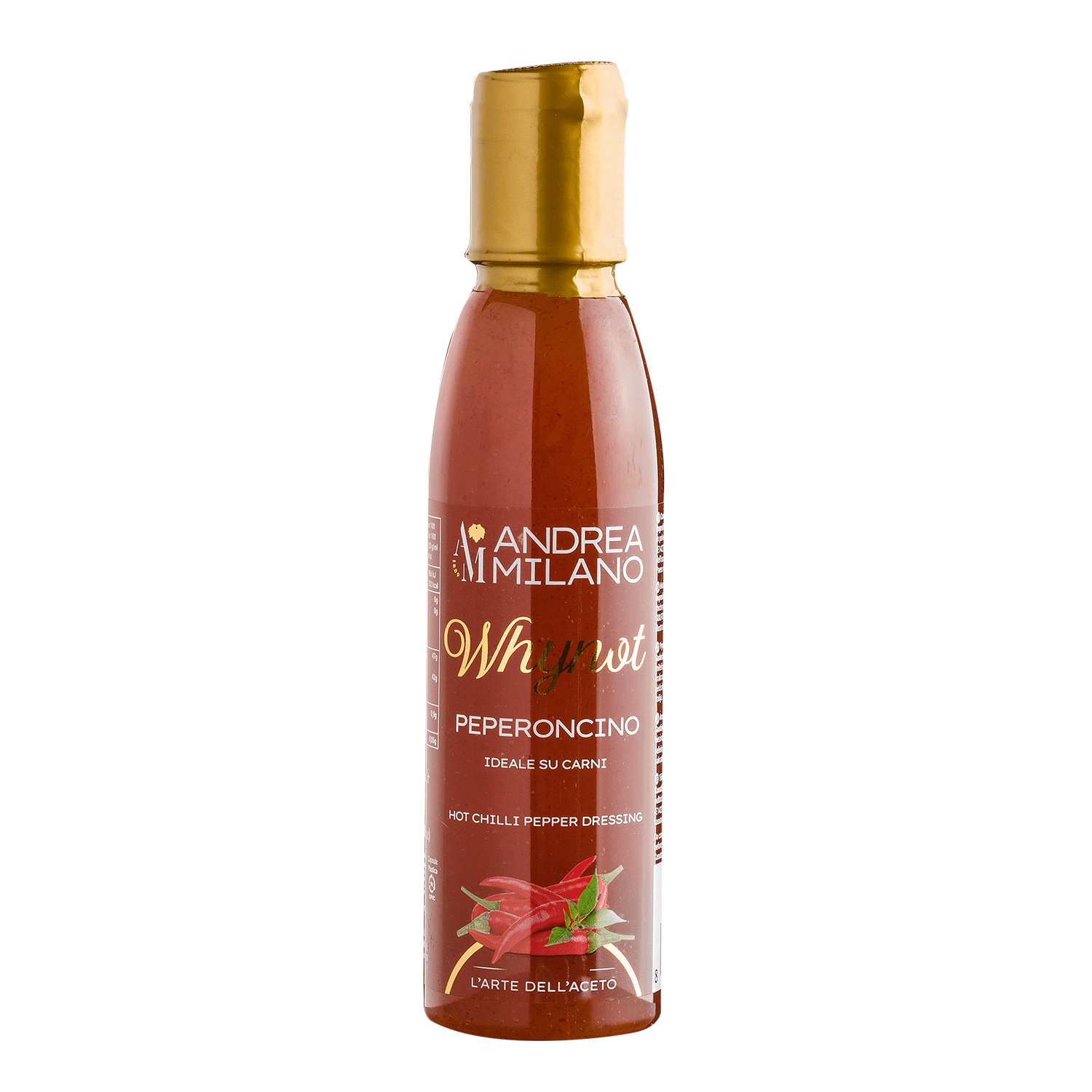 Vinagre Balsámico Glaze Peperoncino Andrea Milano 1 x 150 ml - Andrea Milano - 8003407154149 - ExtraVirgen.Store